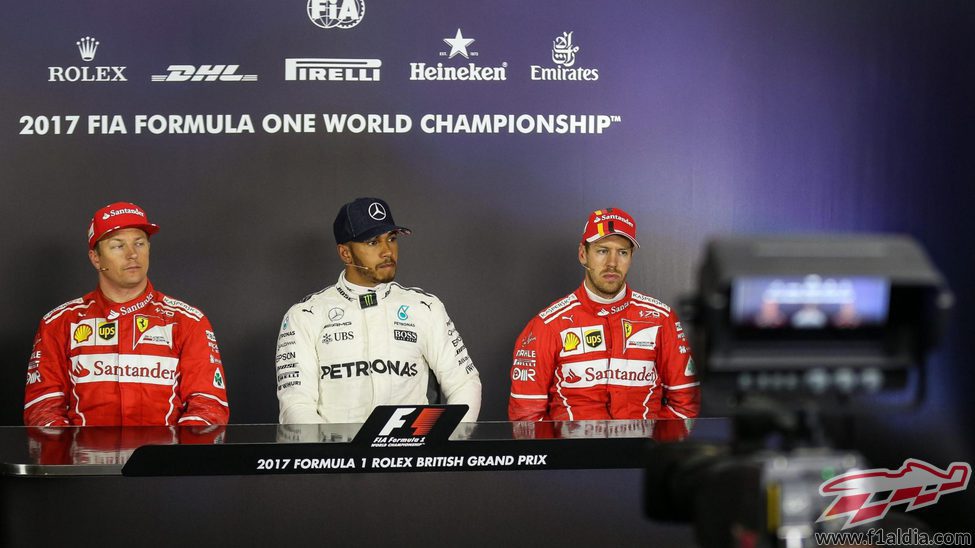Hamilton, Vettel y Räikkönen, los más rápidos del día