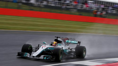 Hamilton, poleman en Silverstone