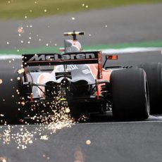 Parte trasera del coche de Vandoorne