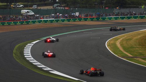 Lluvia en Silverstone