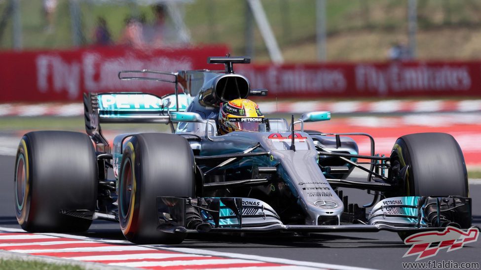 Lewis Hamilton, 4º en el Hungaroring