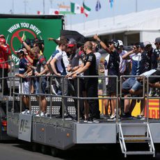 Drivers' Parade del GP de Hungría 2017