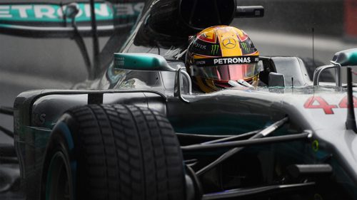 Lewis Hamilton, poleman en Monza