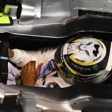 Lewis Hamilton al detalle