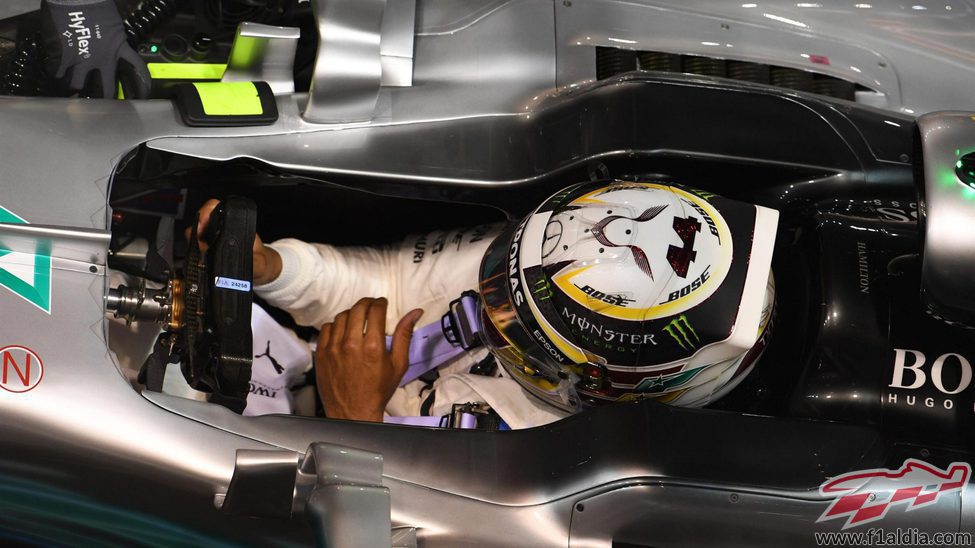 Lewis Hamilton al detalle