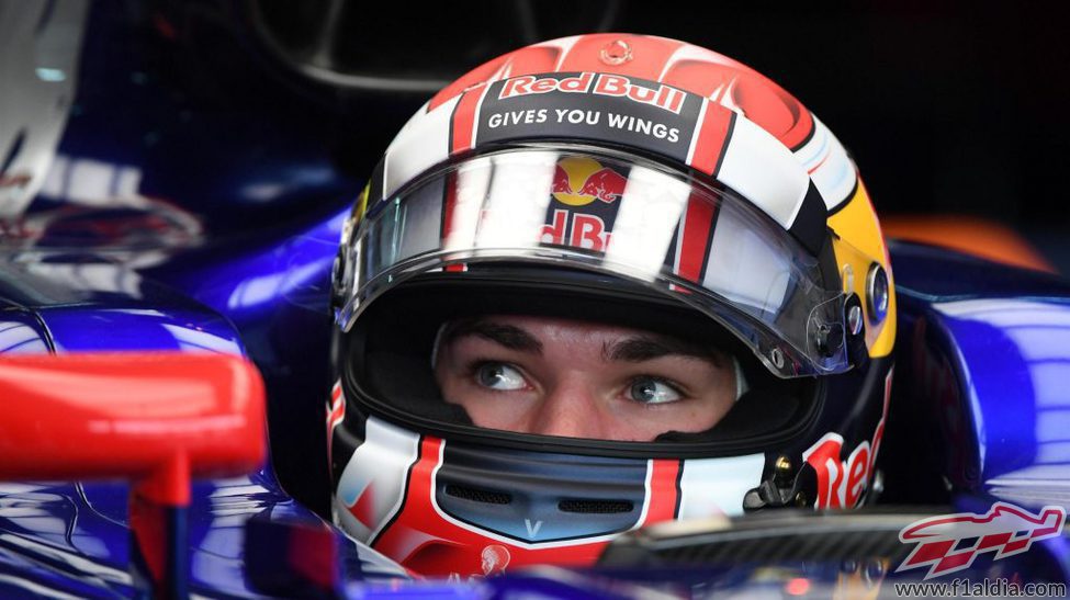 Pierre Gasly debuta en Fórmula 1