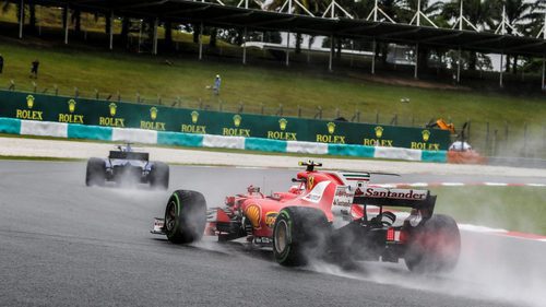 Viernes lluvioso en el GP de Malasia 2017