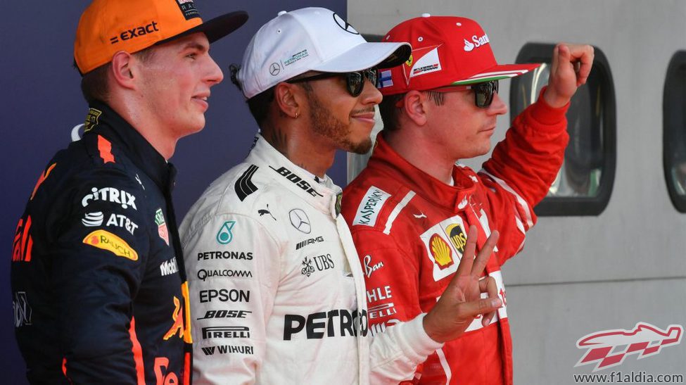 Hamilton, Räikkönen y Verstappen los más rápidos del sábado