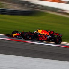 Daniel Ricciardo durante la clasificación de Malasia