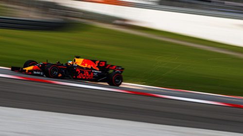 Daniel Ricciardo durante la clasificación de Malasia