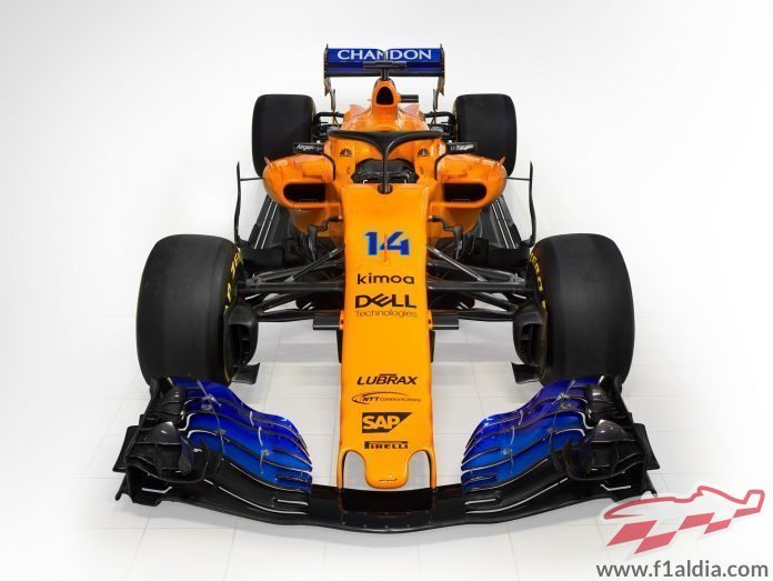 El MCL33 de frente