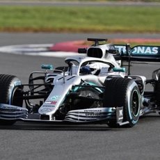 Valtteri Bottas pilotando su W10