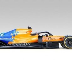Vista latera del MCL34