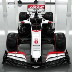 Frontal del monoplaza de Haas: VF-20