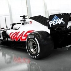 Lateral trasero del monoplaza de Haas: VF-20