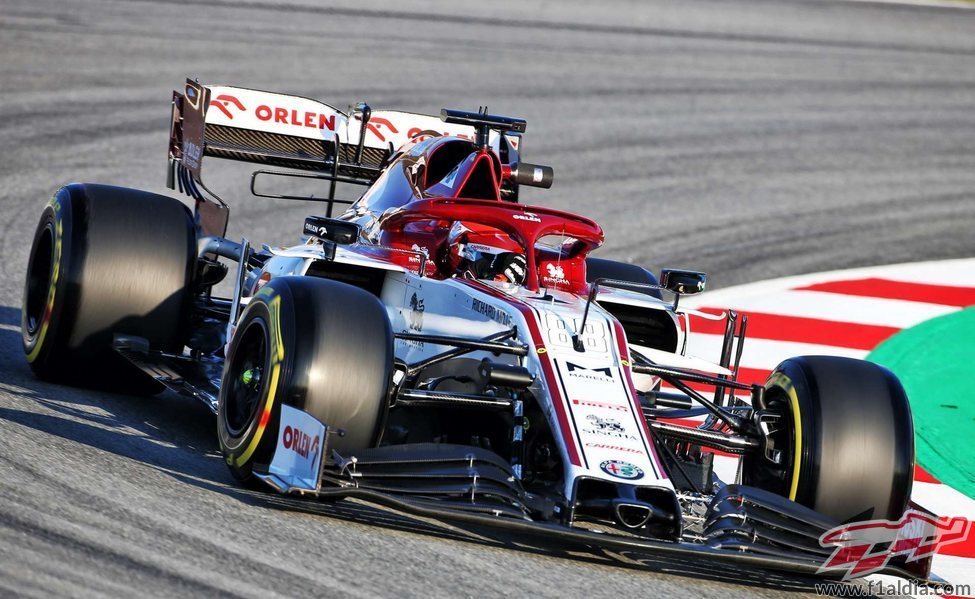 Robert Kubica en el Alfa Romeo