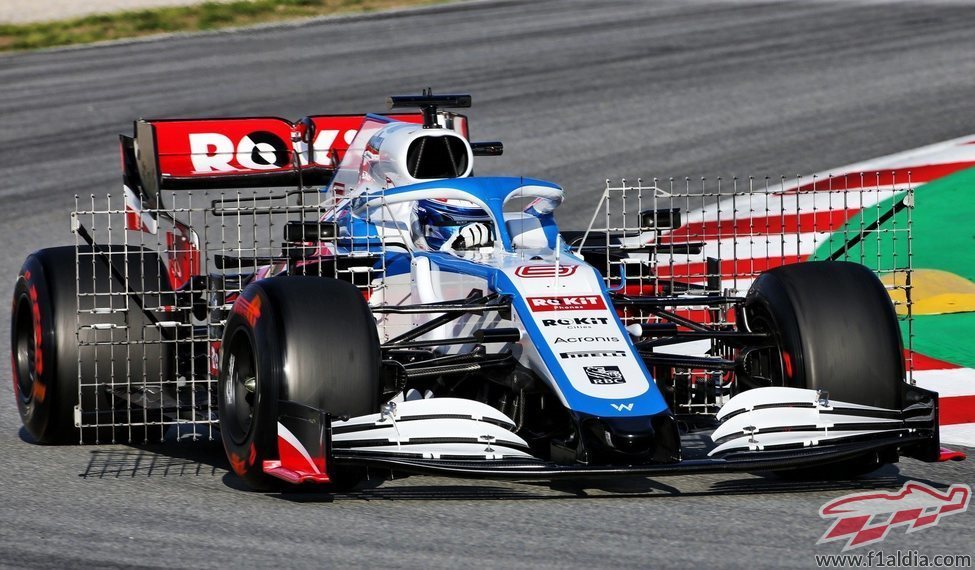 Nicholas Latifi en el FW43