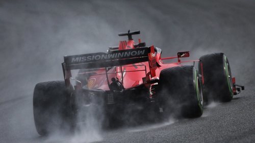 Sebastian Vettel cabalgando 'Il Cavallino'
