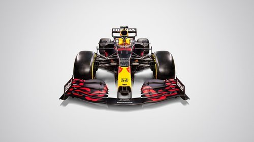 Vista frontal del RB16B