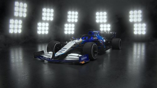 Vista frontal del FW43B