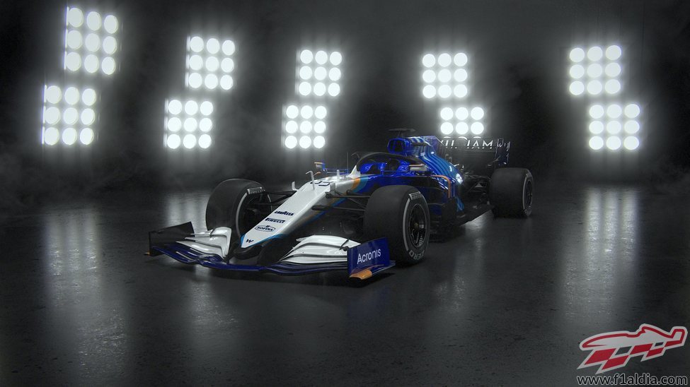 Vista frontal del FW43B