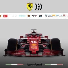 Presentaciones 2021: Ferrari SF21