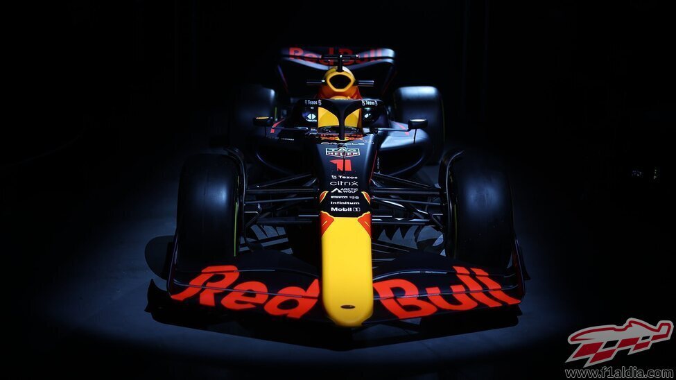 Vista frontal del RB18