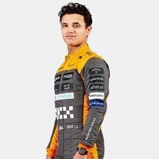 Lando Norris con los nuevos colores