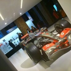 El MP4/22 de 2007 en la Alonso Collection de Madrid