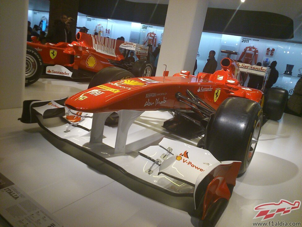 Ferrari F150 Italia de 2011 en la Alonso Collection