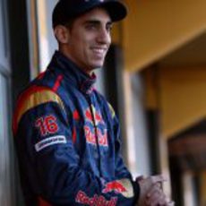 Buemi sonríe