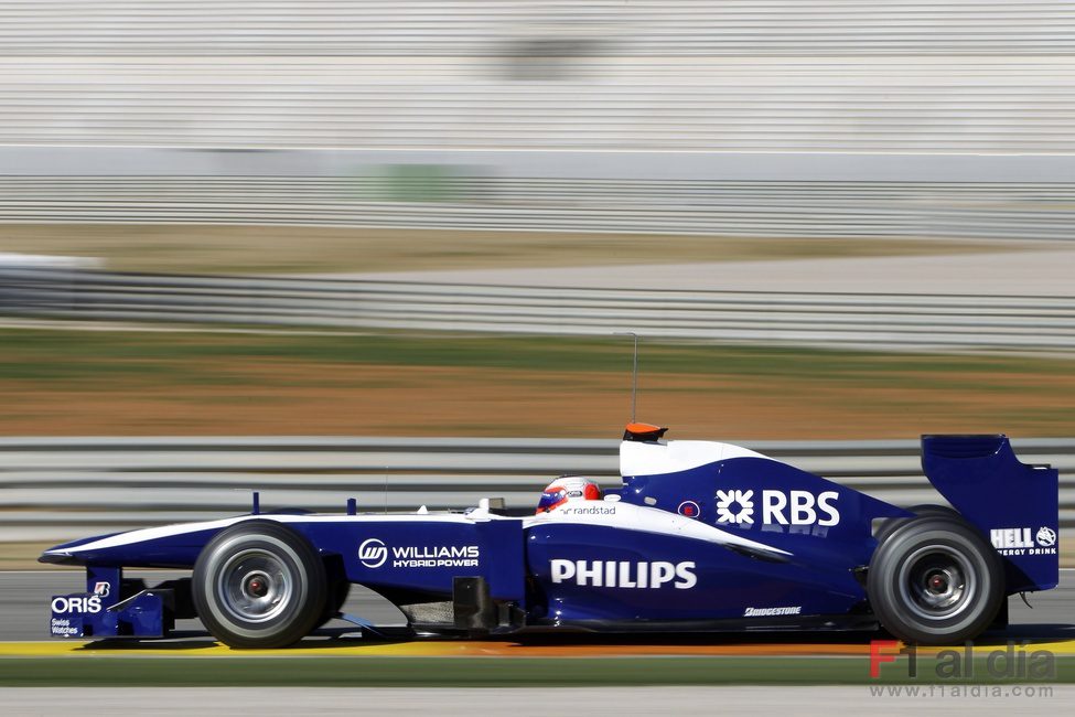 Barrichello pone a tope el Williams