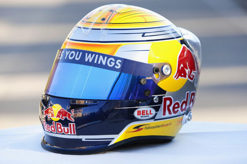 Casco de Sébastien Buemi