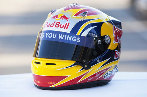 Casco de Jaime Alguersuari