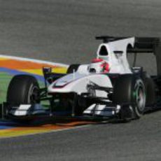 Segundo día del Sauber en pista