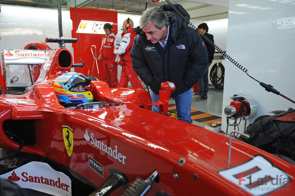 Fernando Alonso y Carlos Sainz