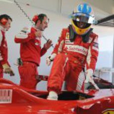 Alonso se sube al F10