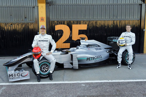 ¿Schumacher por delante de Rosberg?
