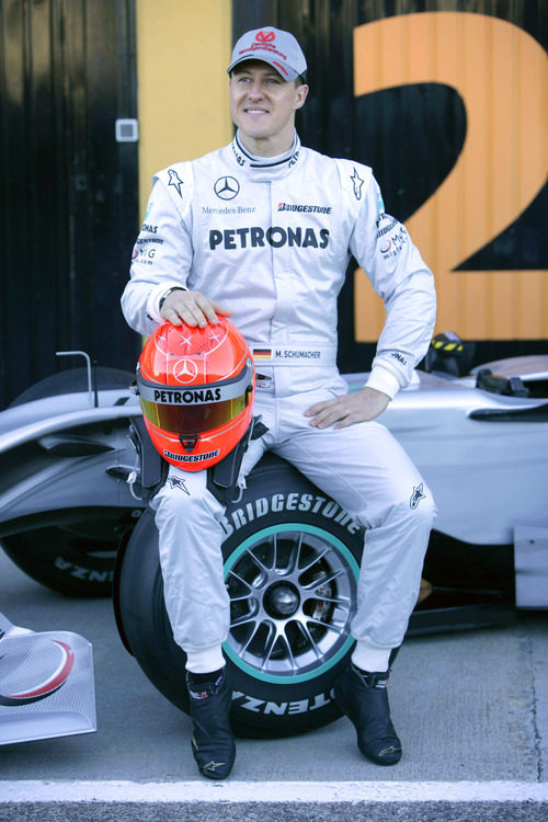 Michael Schumacher confiado