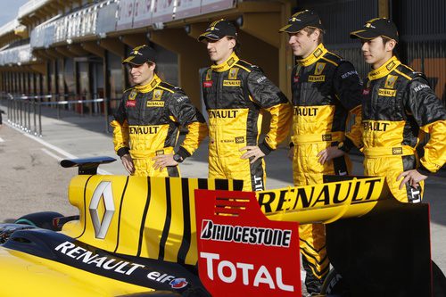 D'Ambrosio, Kubica, Petrov y Tung