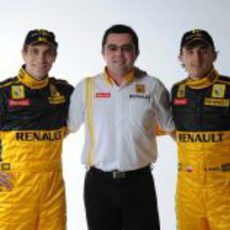 Petrov, Boullier y Kubica