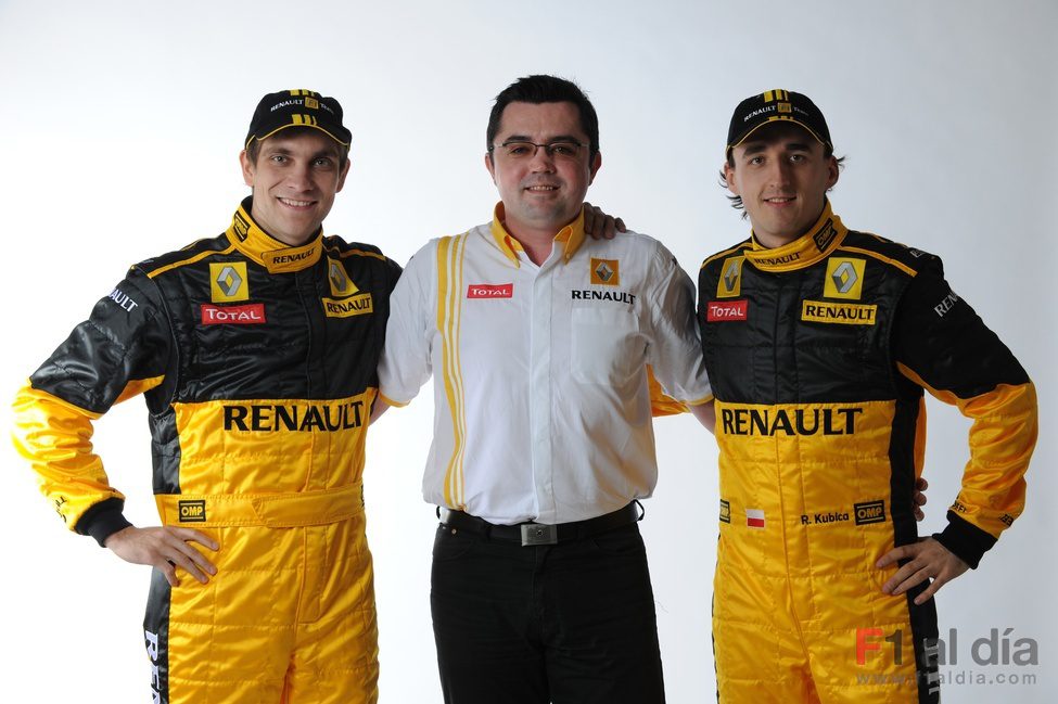 Petrov, Boullier y Kubica