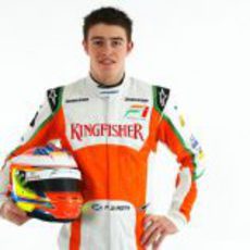 Paul di Resta y su nuevo casco