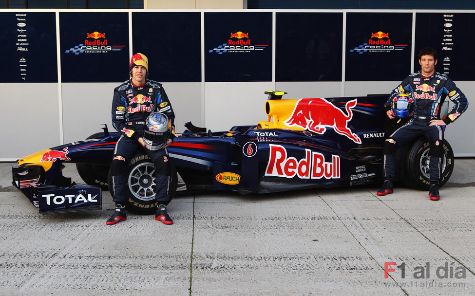 Vettel, Webber y RB6