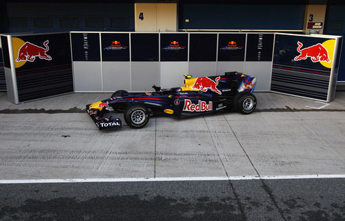 Frente al box en Jerez