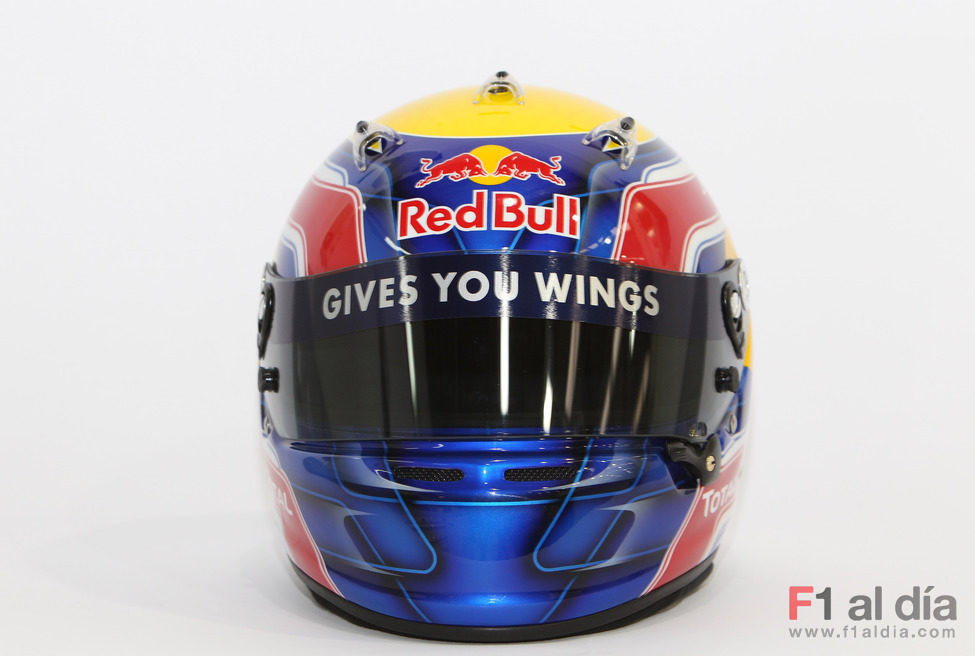 El casco de Webber