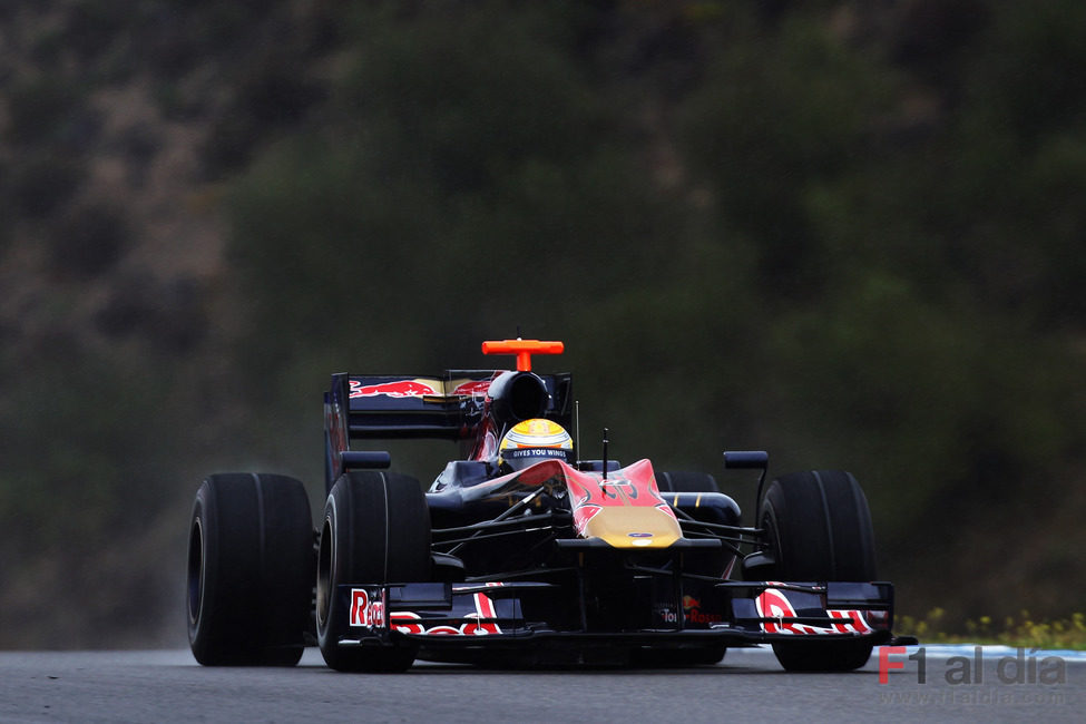 Buemi rueda en Jerez