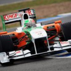 El Force India en Jerez