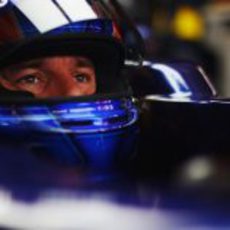 Webber se concentra