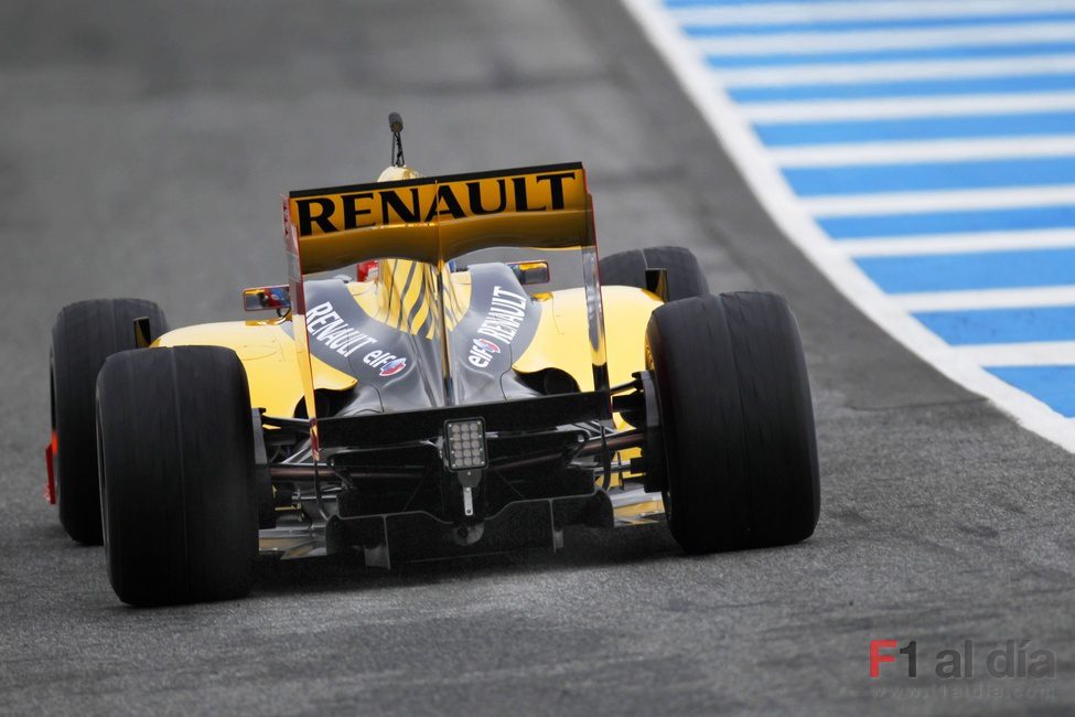 'Difusor' del Renault al descubierto